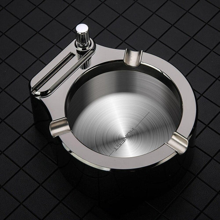 Lisslune | Metal ashtray with infinite lighter