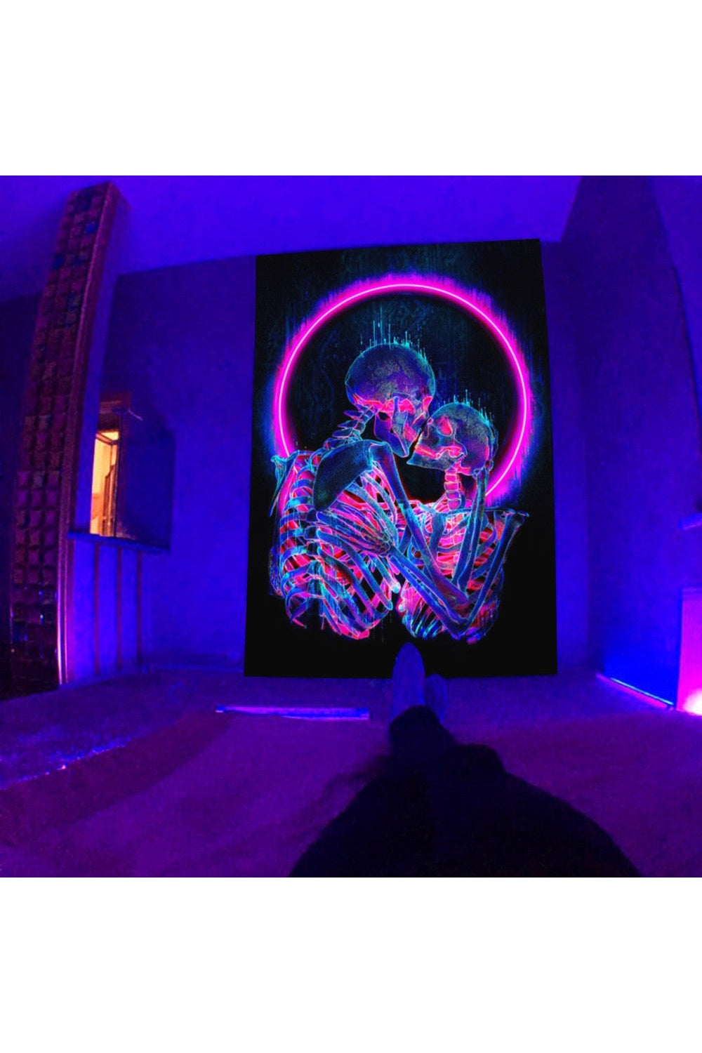 Lisslune | Skull Wall Tapestry Art