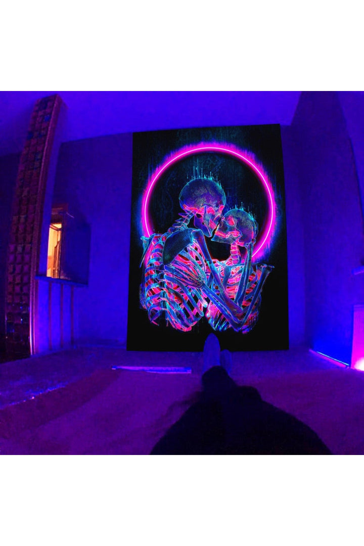 Lisslune | Skull Wall Tapestry Art