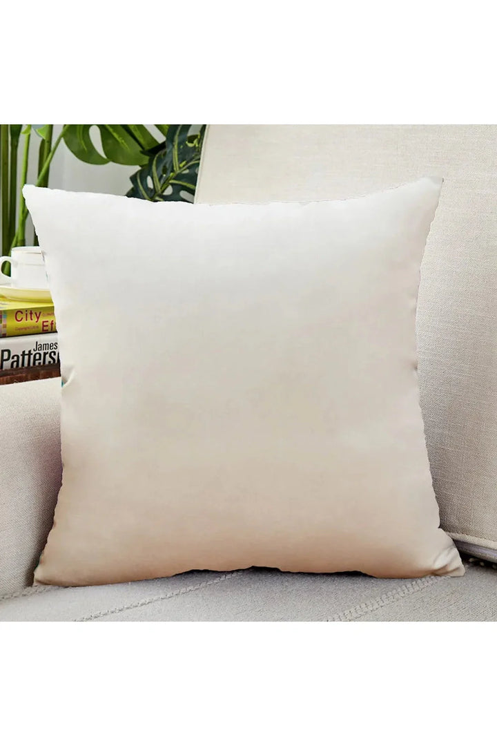 Lisslune | Beige velvet cushion cover