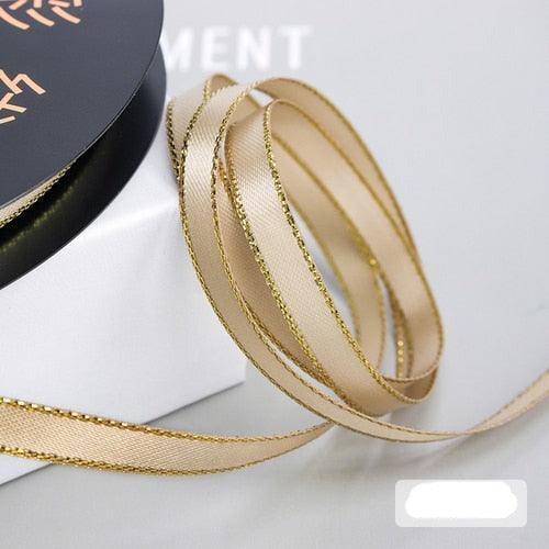 Lisslune | Luxe shimmering satin craft ribbon collection - 50 yards premium quality for DIY masterpieces