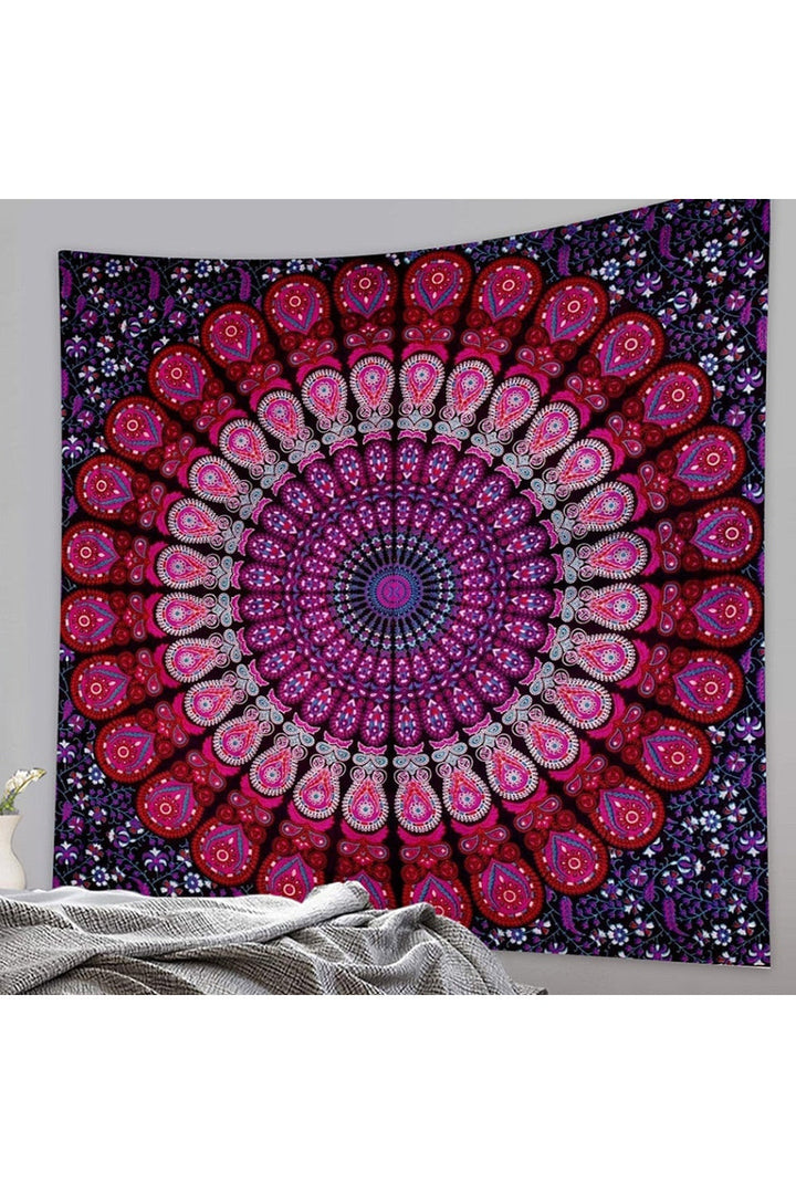 Lisslune | Trippy Mandala Wall Tapestry