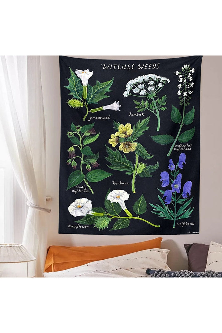 Lisslune | Botanical Wall Tapestry