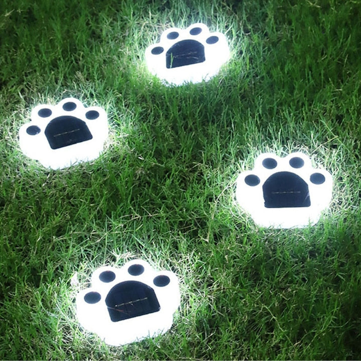 Lisslune | Cat Paw Solar Powered Outdoor Floor Lamps