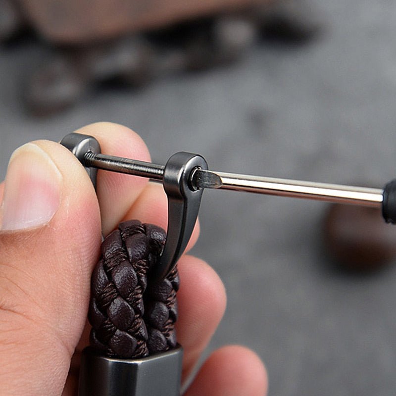 Lisslune | Braided loop keychain for car keys
