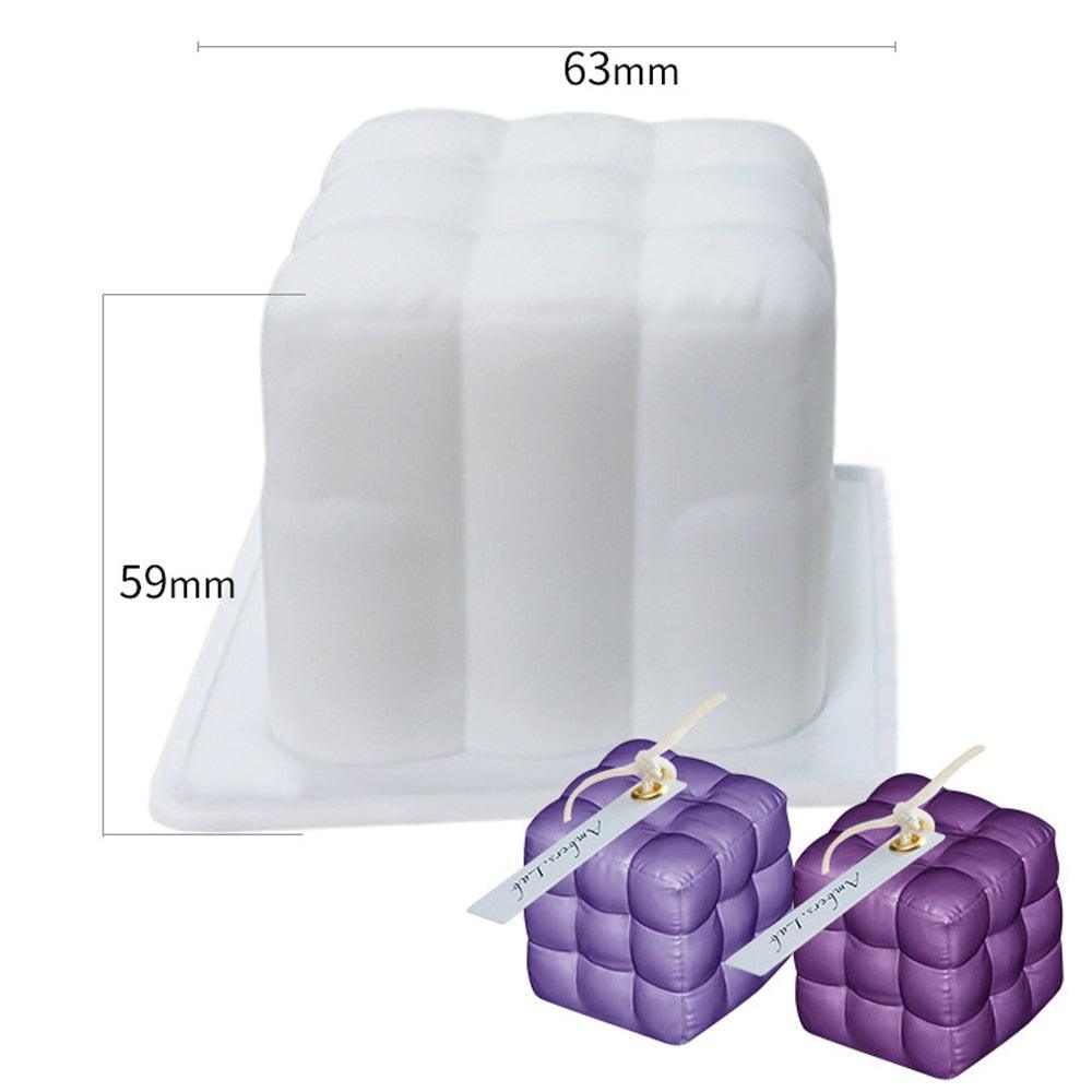 Lisslune | DIY Silicone Mold Set for Candles, Wax Melt, and Soap Creations