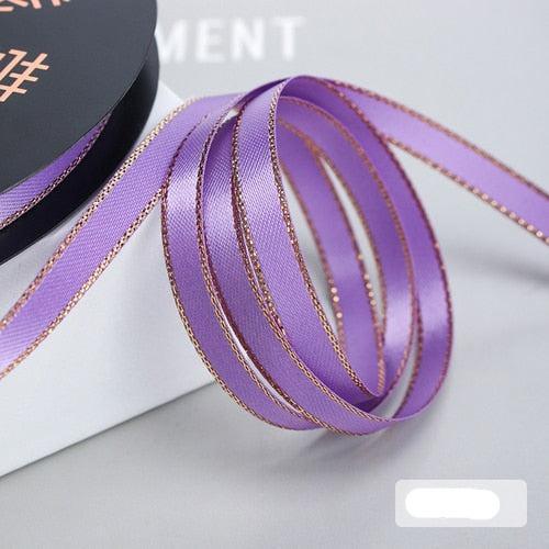 Lisslune | Luxe shimmering satin craft ribbon collection - 50 yards premium quality for DIY masterpieces