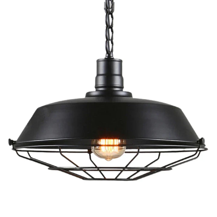 Lisslune | Vintage Loft Pendant Light: Industrial Retro Iron Ceiling Light Chandelier for Living Room, Restaurant, Bar, Kitchen