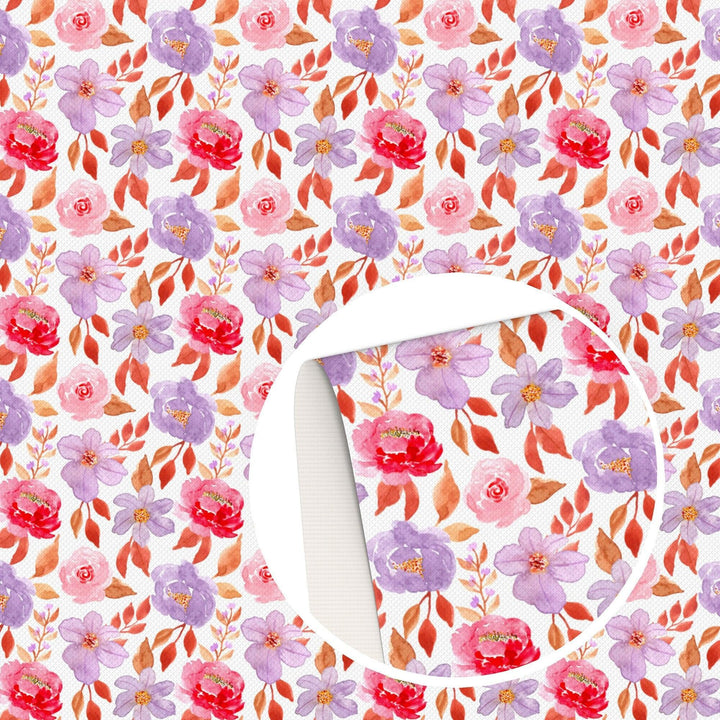 Lisslune | Floral Fantasy Synthetic Leather Craft Kit - Ignite your DIY imagination