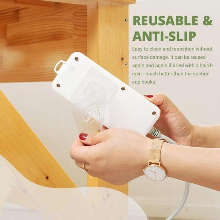 Lisslune | Double-sided self-adhesive wall hooks