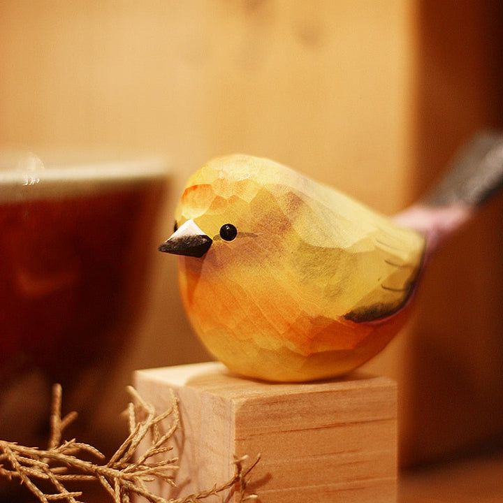 Lisslune | NordicFeathers - Elegant Wooden Bird Figurines