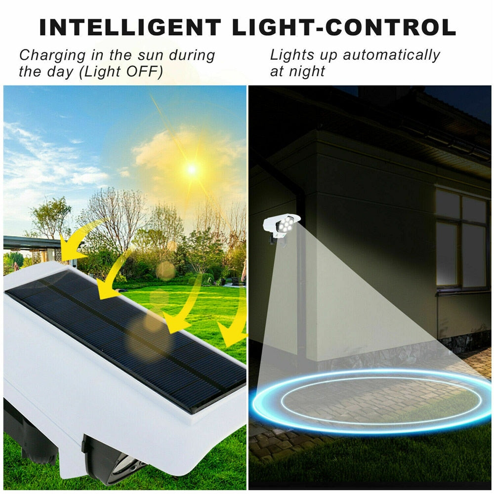 Lisslune | Solar Motion Sensor Dummy Security Camera Light