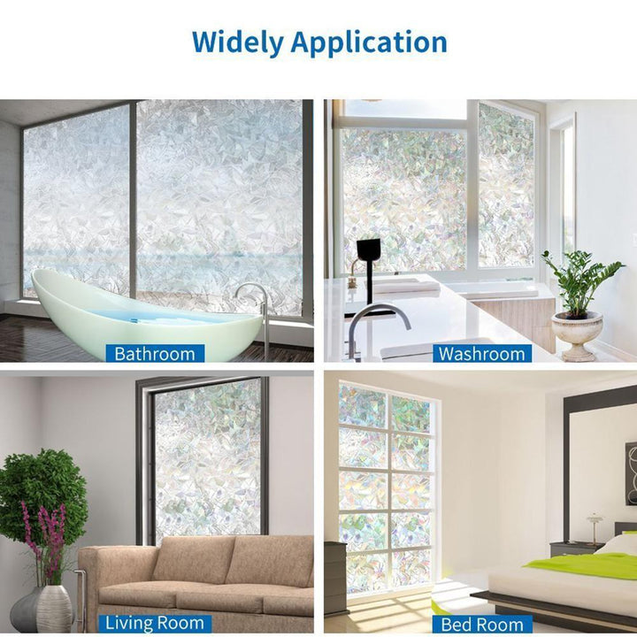 Lisslune | 3D Rainbow Window Film