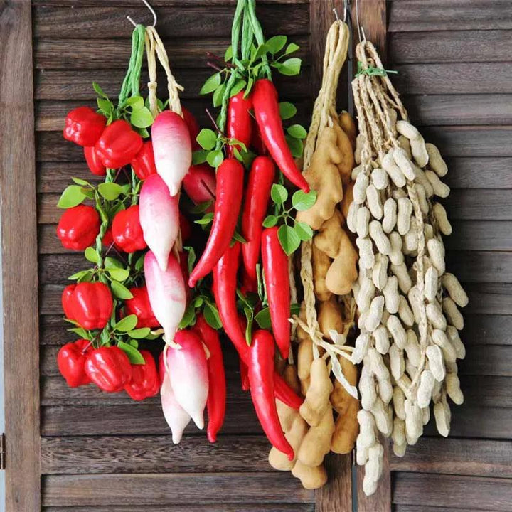 Lisslune | Realistic Foam Fruits & Vegetables - Premium Decorative Food Props for Home Decor, Photography, and Celebrations