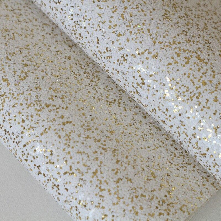 Lisslune | Shimmering 3D Glitter Fabric Sheets - Creative DIY Craft Set with Bright Colors