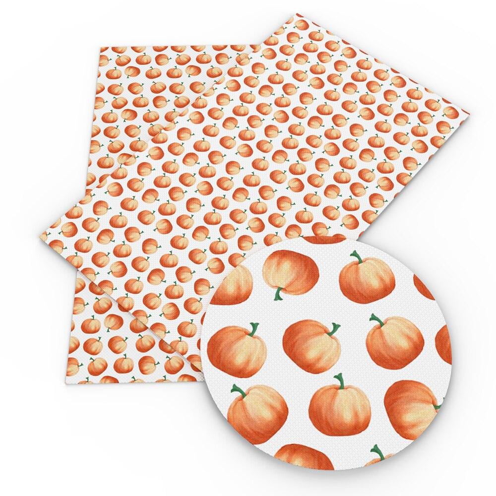 Lisslune | Autumn-inspired Leaf Pattern Synthetic Leather Craft Fabric for DIY and Upholstery