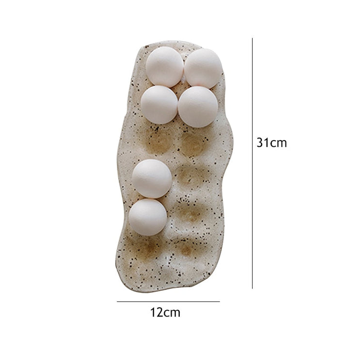 Lisslune | Nordic Resin Egg Storage Tray