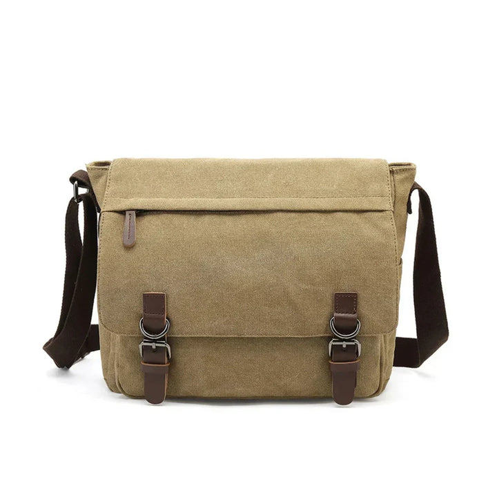 Lisslune | Carlos – Rugged Men’s Shoulder Bag for Everyday Use | Durable Canvas Crossbody Bag