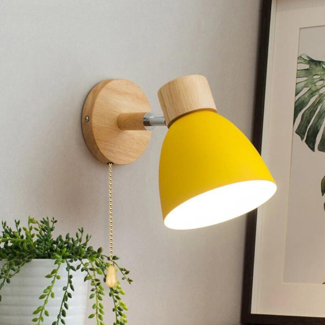 Lisslune | Wood Wall Lamp