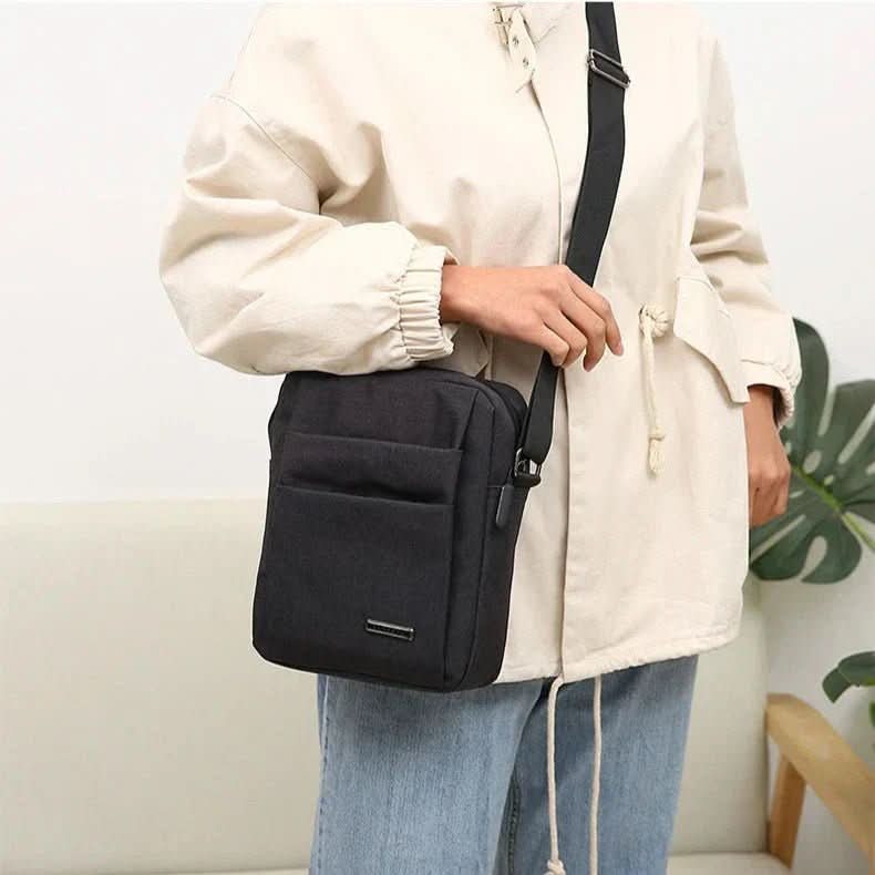 Lisslune | Men's Shoulder Bag with Anti-Theft Design