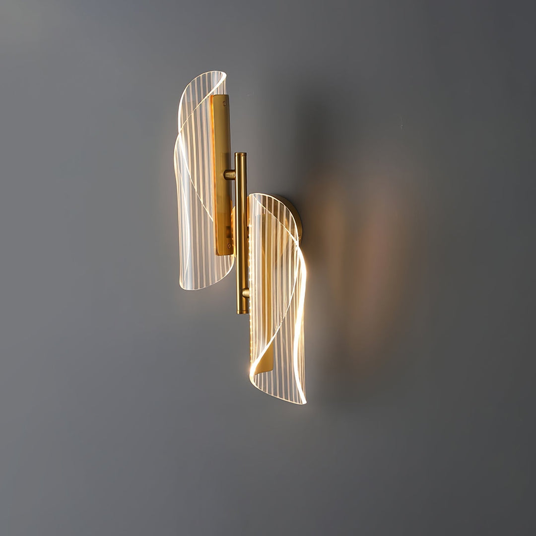 Lisslune | CrystalAura – Sparkling Crystal Wall Light for Glamorous Touch
