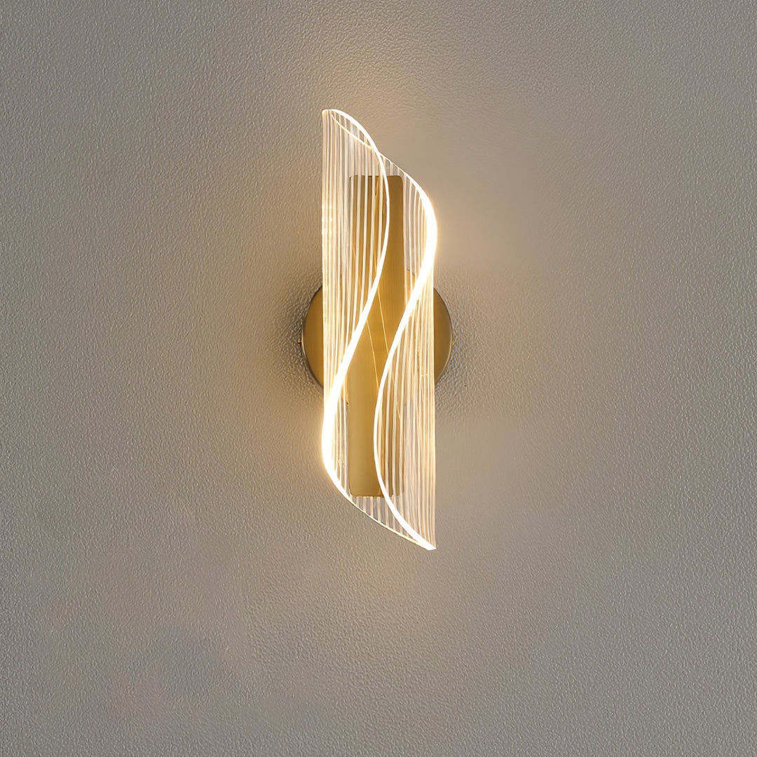 Lisslune | CrystalAura – Sparkling Crystal Wall Light for Glamorous Touch