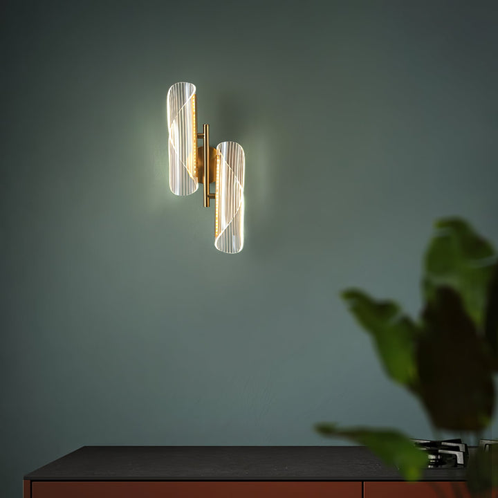 Lisslune | CrystalAura – Sparkling Crystal Wall Light for Glamorous Touch