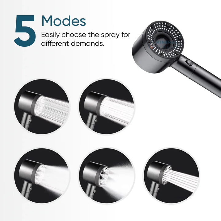 Lisslune | Enhanced Power Shower Head – Designed for Consistent High Pressure