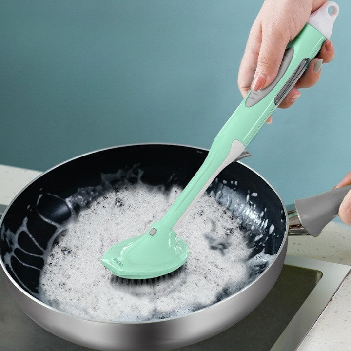 Lisslune | Soap Saver Long Handle Easy Dishwashing Brush