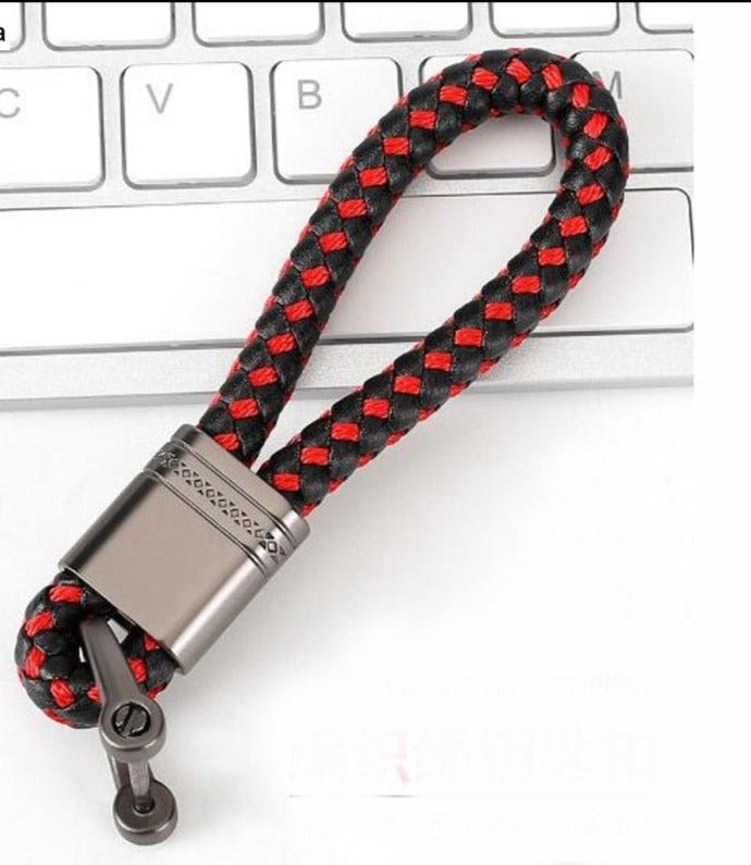 Lisslune | Braided loop keychain for car keys
