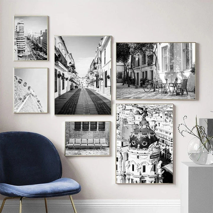 Lisslune | Street Canvas Poster