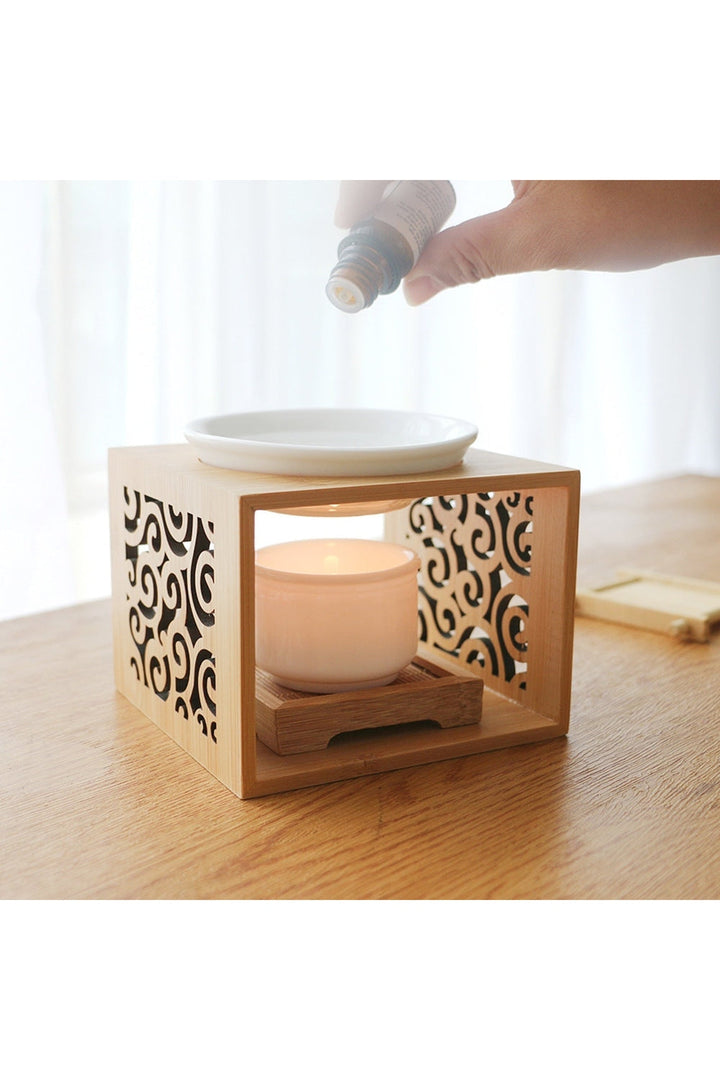 Lisslune | Wood Aromatherapy Oil Burner