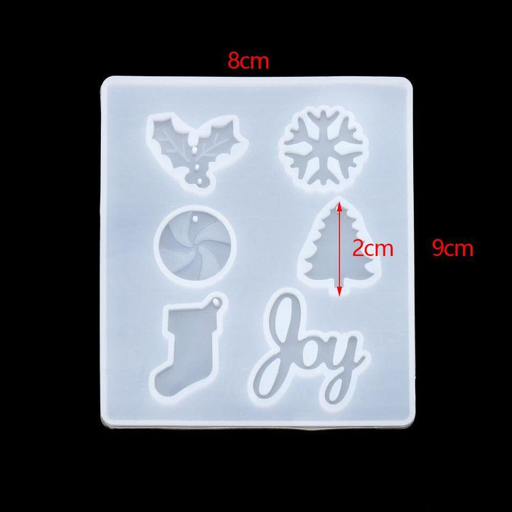 Lisslune | Charming Snowflake DIY Craft Set for Unique Christmas Jewelry and Ornaments