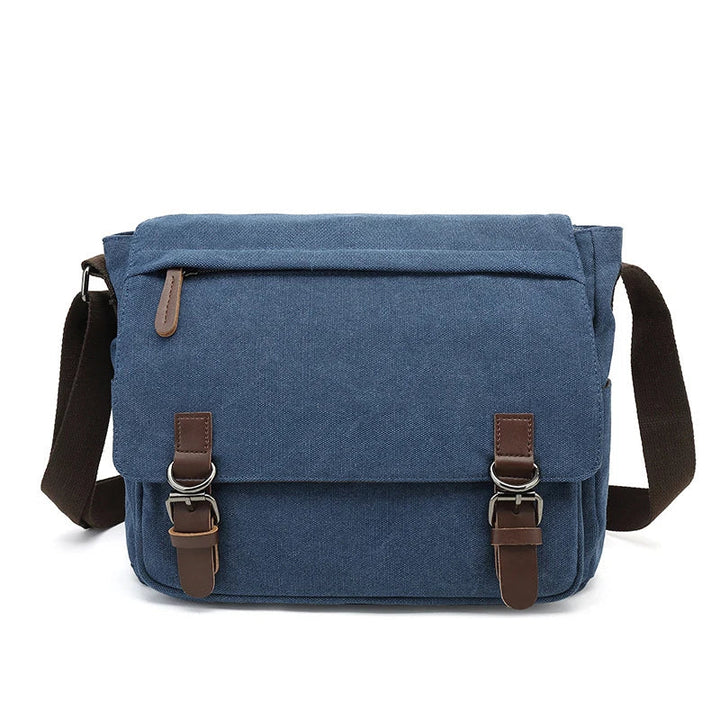 Lisslune | Carlos – Rugged Men’s Shoulder Bag for Everyday Use | Durable Canvas Crossbody Bag