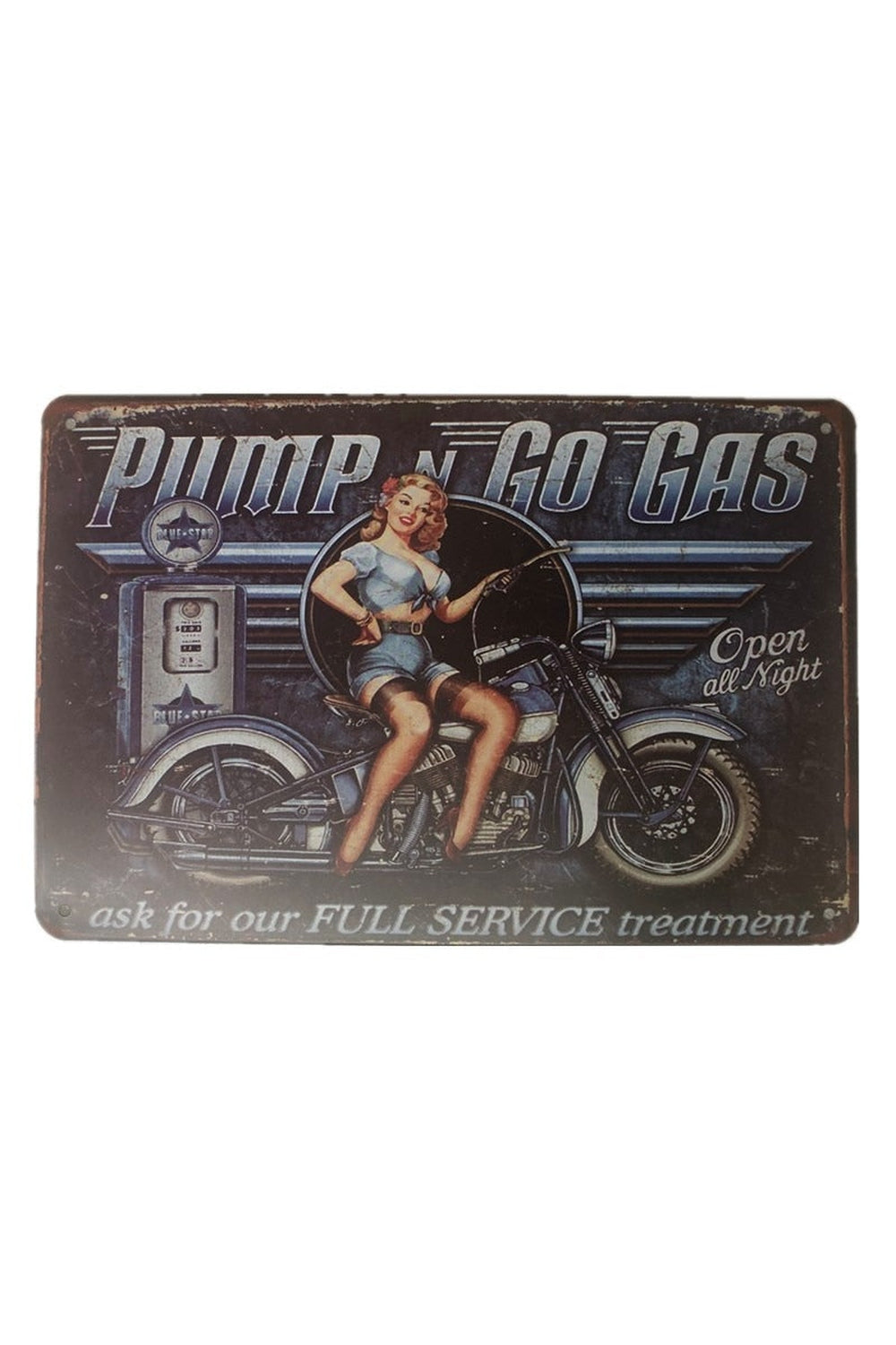 Lisslune | Service Girl Vintage Poster