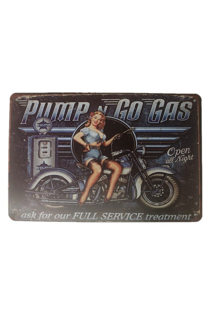 Lisslune | Service Girl Vintage Poster