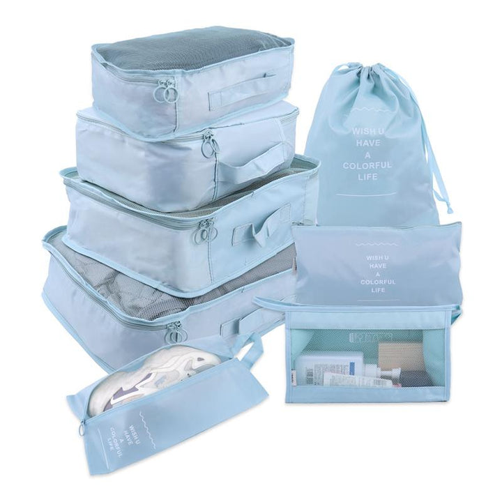 Lisslune | Travel Smart: versatile 8/6/1-piece organizer set for effortless packing