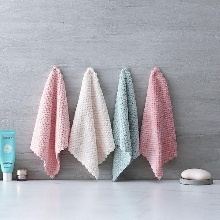 Lisslune | Nano Stripe-free Highly Absorbent Microfiber Cloth (Set of 2) - Magic Cleaning Cloth