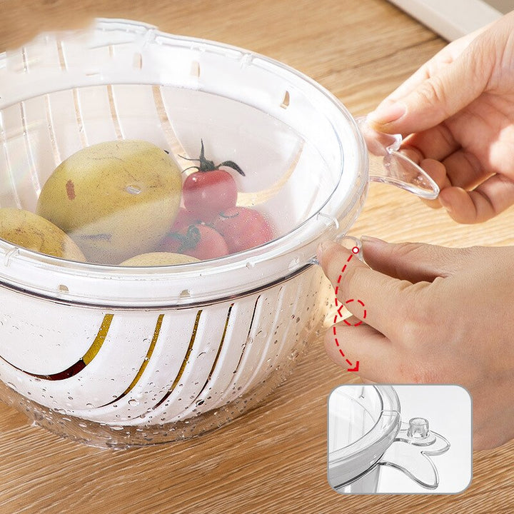 Lisslune | Double Layer Quick Drainer Basket