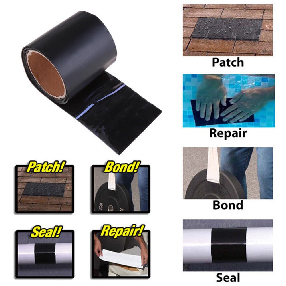 Lisslune | Waterproof Plumbing Leak Tape for Sealing and Repairing Surfaces – Strong Adhesion for Indoor and Outdoor Use