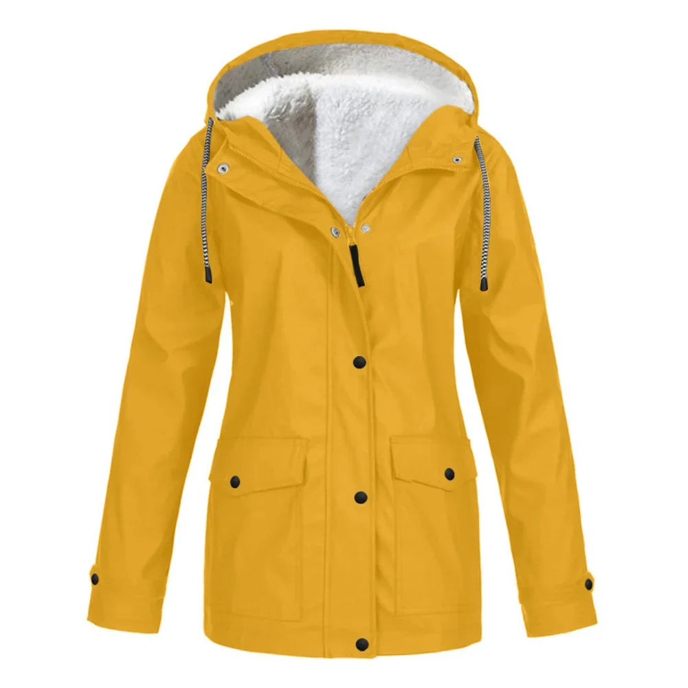Lisslune | Long-sleeved Waterproof Raincoat with Hood