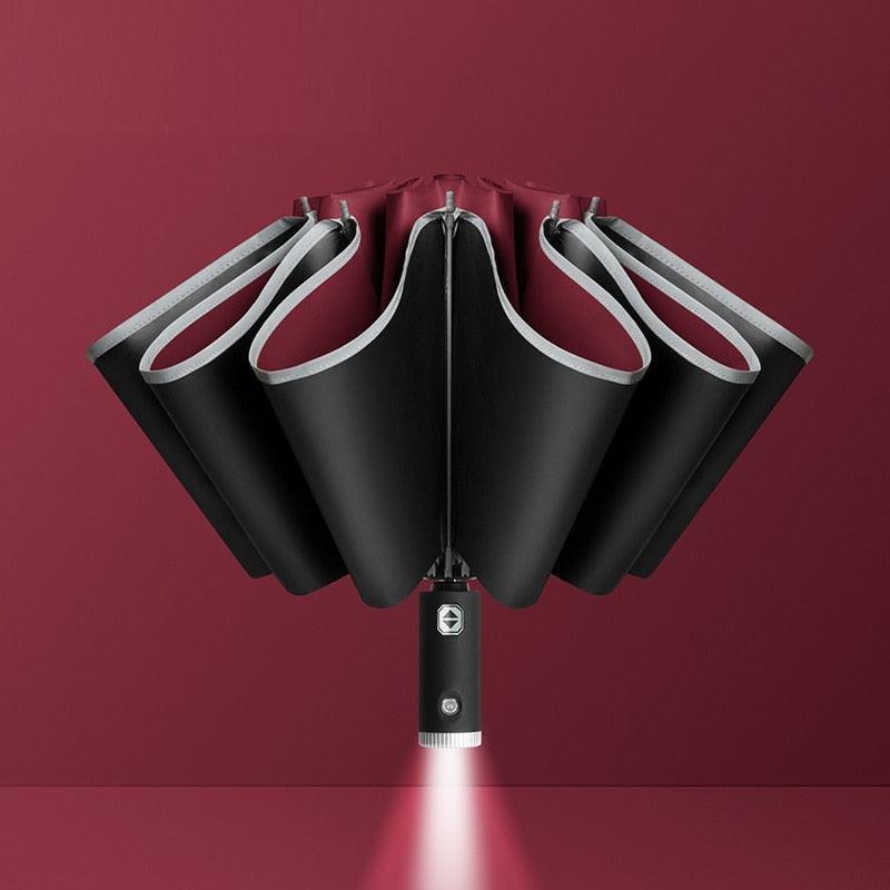 Lisslune | Xiaomi Automatic LED Reverse Umbrella with Simple Open/Close Mechanism
