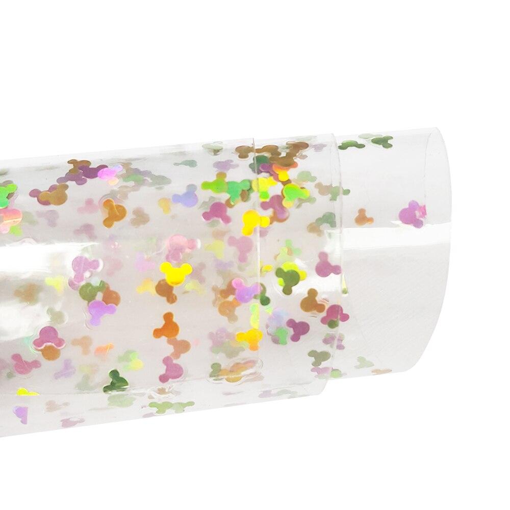 Lisslune | Shiny star and heart PVC craft sheets for artistic creations