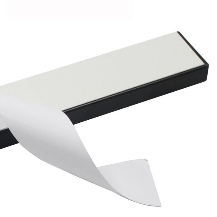 Lisslune | Magnetic Knife Holder – Wall-Mounted Black Steel Rack