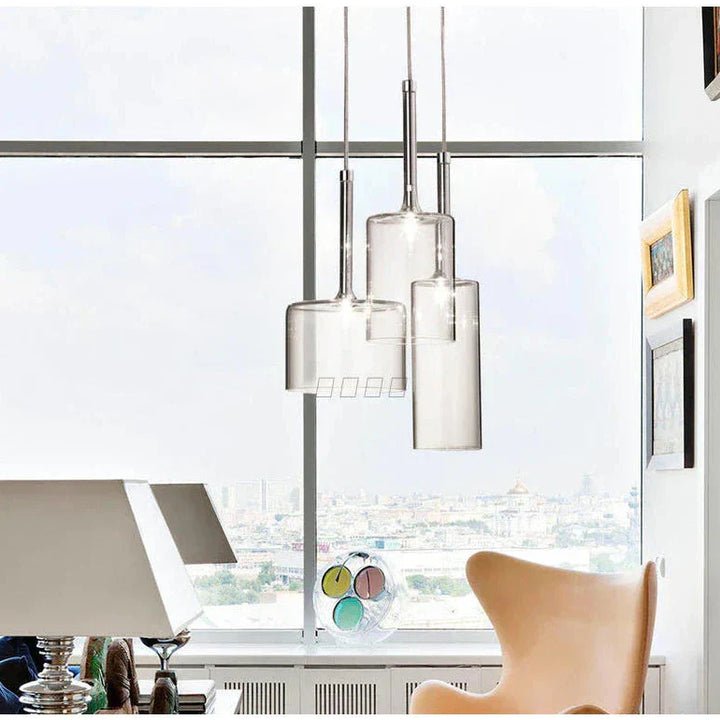 Lisslune | Pendant lamp for the dining table made of glass