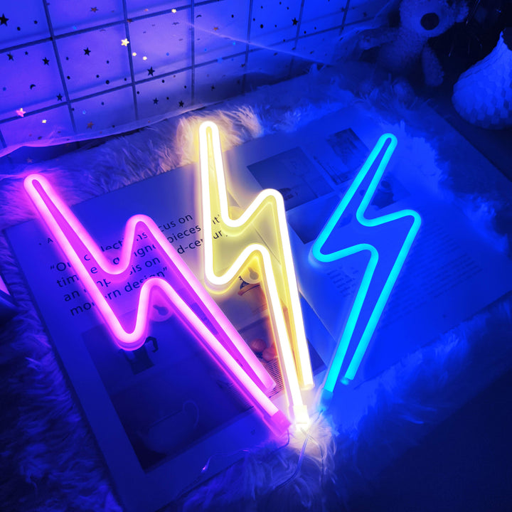 Lisslune | Led Lightning Neon Sign Wall Decor