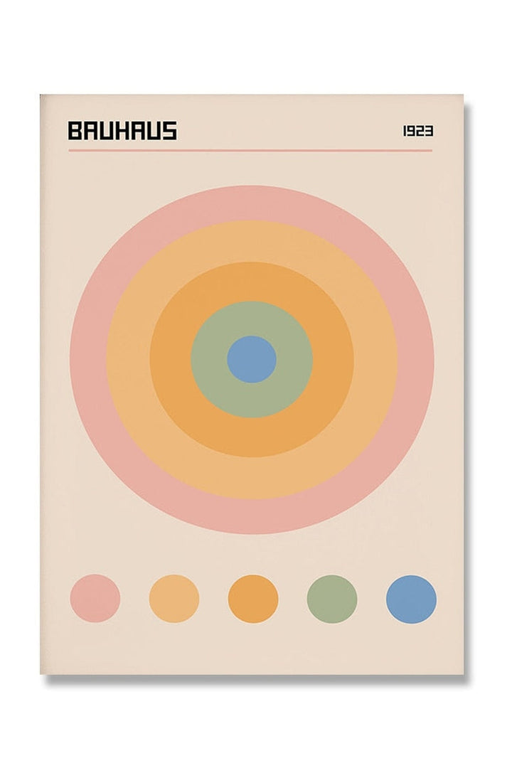 Lisslune | Geometric Canvas Poster