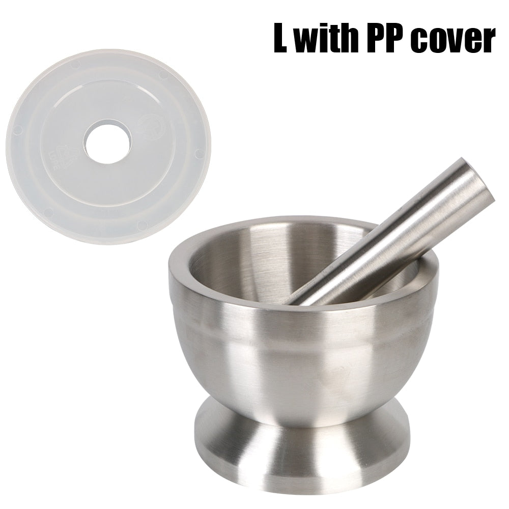 Lisslune | Anti-Splash Stainless Steel Herbs Crusher