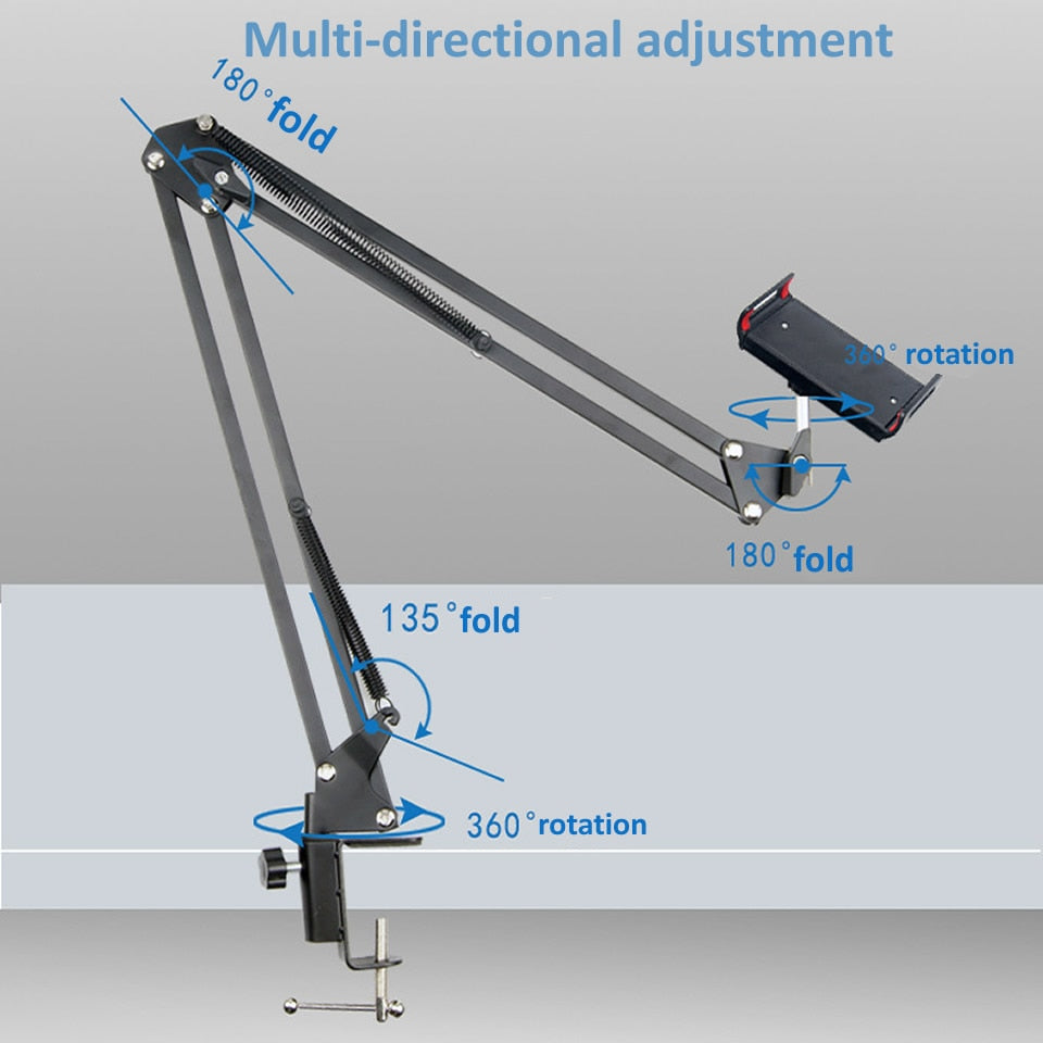Lisslune | 360 Adjustable Bed Mobile Stand
