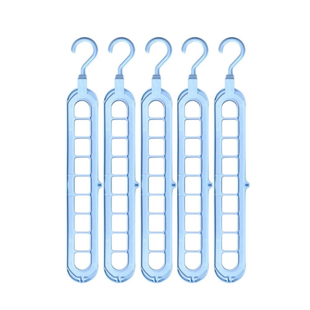 Lisslune | Chic circular 9-hole plastic closet organizer